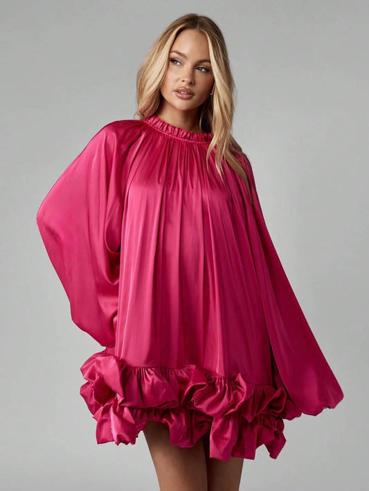 Bloom Babe Satin Dress