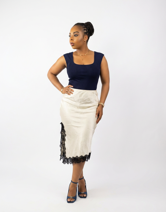 The Vivianne Lace Skirt