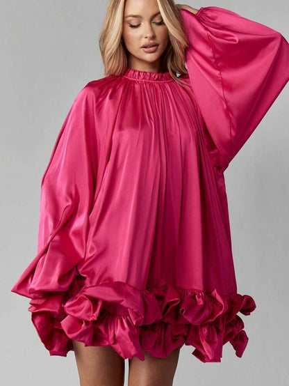 Bloom Babe Satin Dress