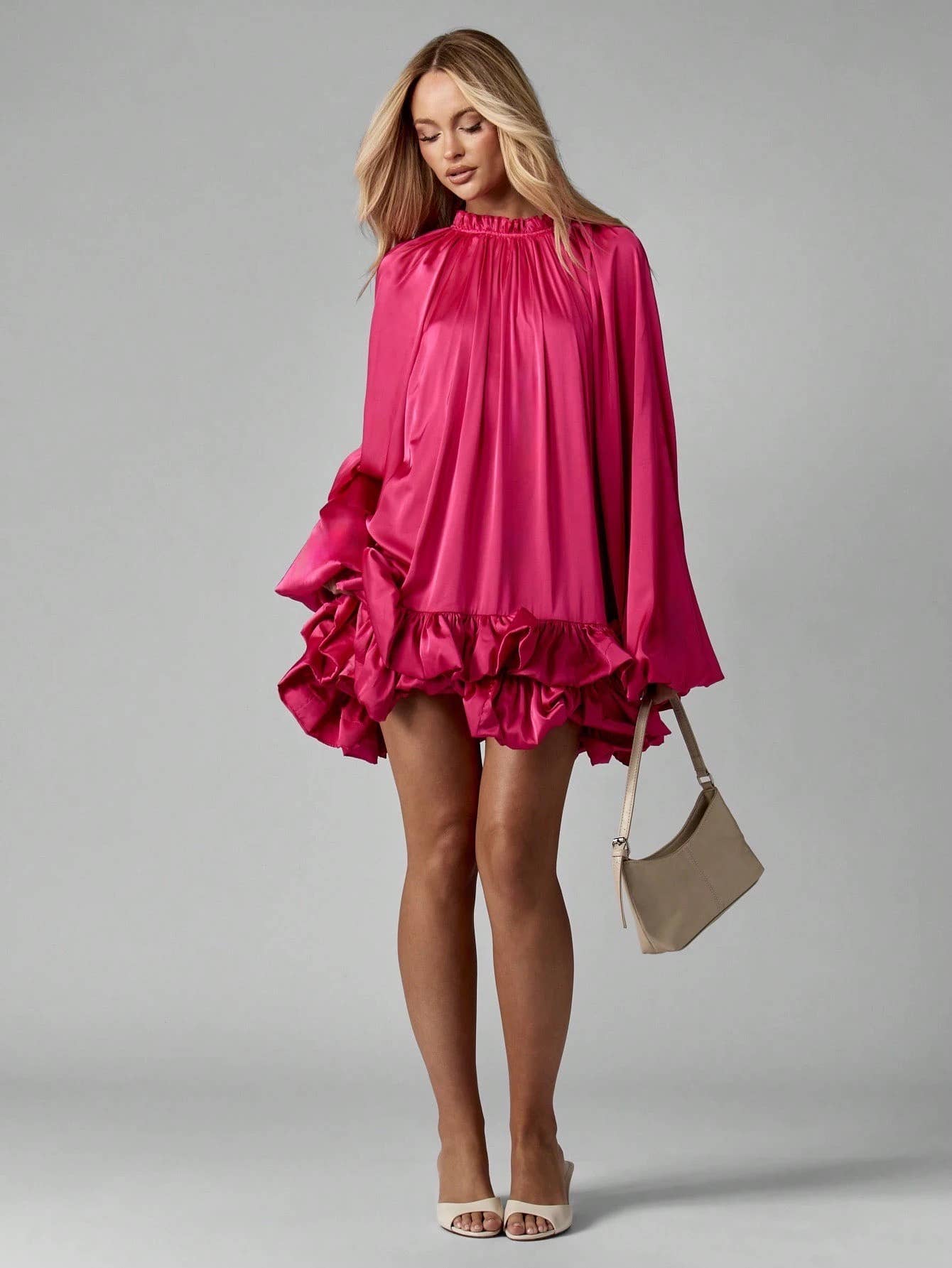 Bloom Babe Satin Dress