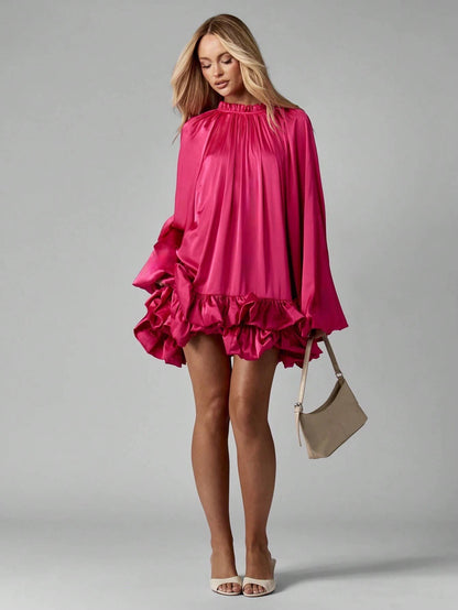 Bloom Babe Satin Dress