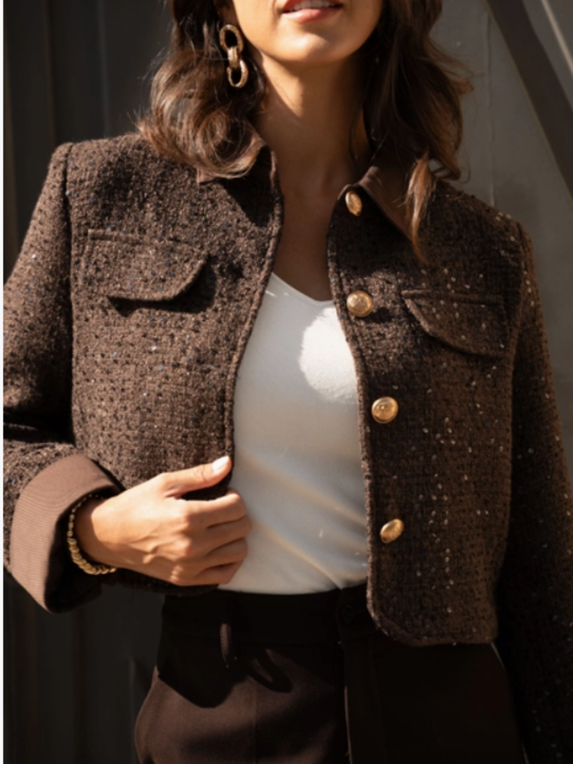 Élise Tweed & Denim Jasje - Coco