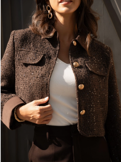 Élise Tweed & Denim Jasje - Coco