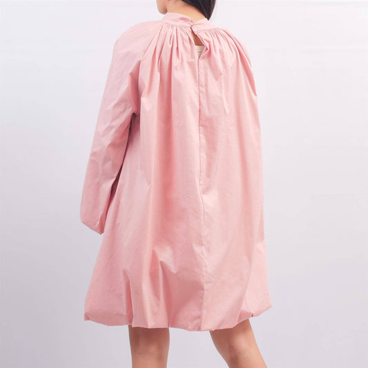 Puffjurk met hoge kraag KD8722-1: Roze