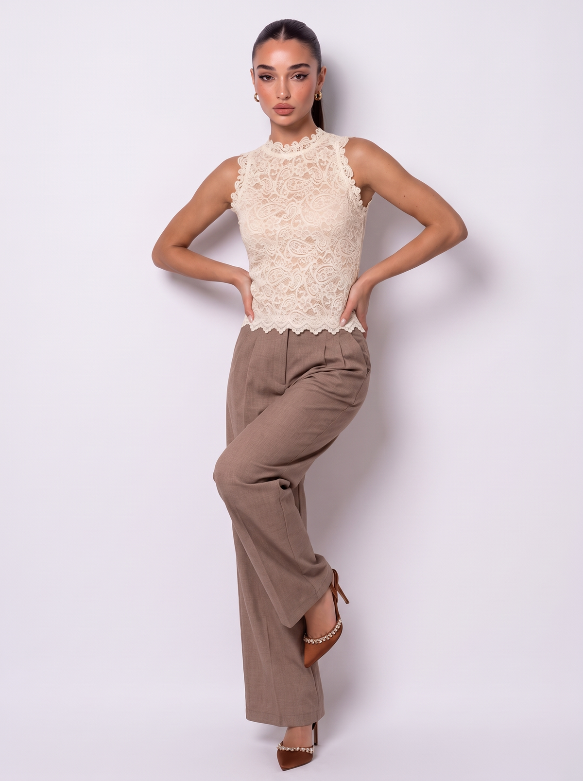 Catalina Bloemkant Top