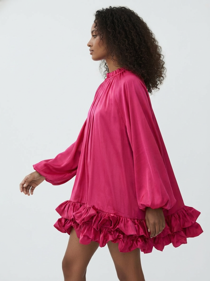 Bloom Babe Satin Dress