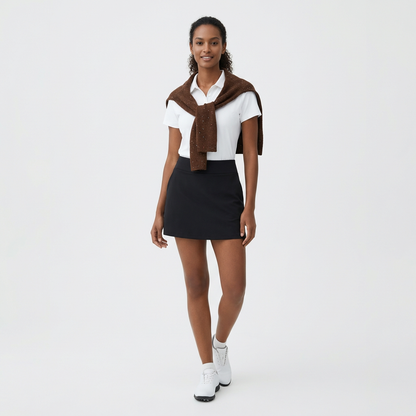 Lumi Sequin Scarf: Coffee