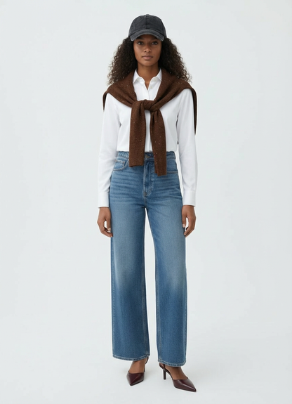 Lumi Sequin Scarf: Coffee