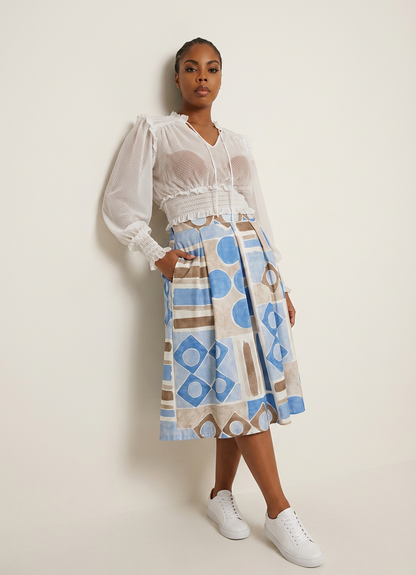 Polka Grace Midi-skirt
