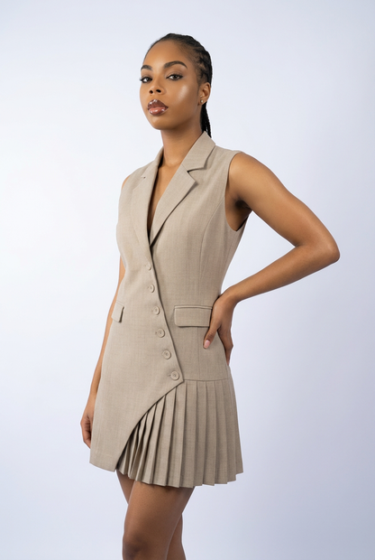The Clean Cut Blazer Dress